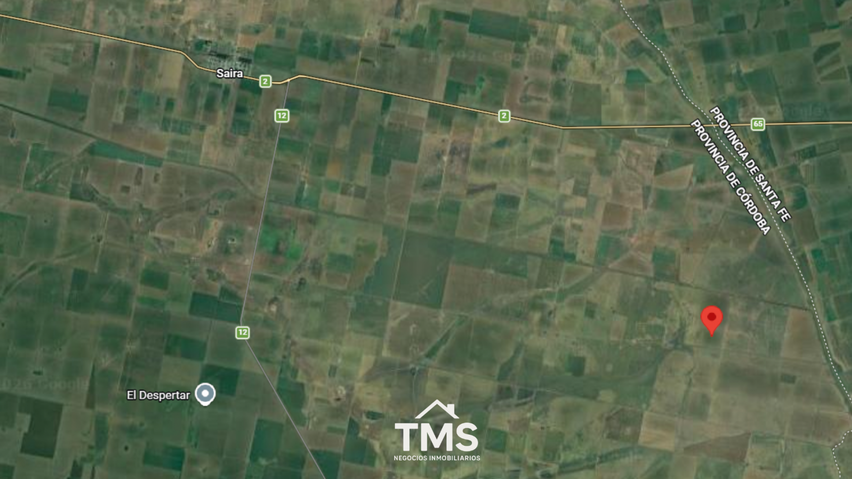 OPORTUNIDAD 5.000 DL x Ha- Campo Agricola en Zona Marcos Juarez - Saira